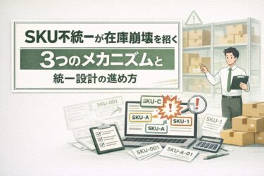SKU不統一が在校崩壊を招く3つのメカニズムと統一設計の進め方